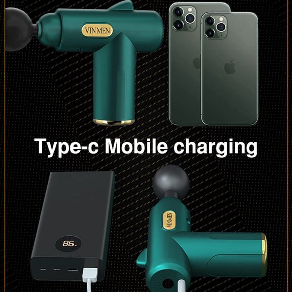 VINMEN Mini Portable Body Muscle Massage Gun | Retail $89.91 - Picture 10 of 12